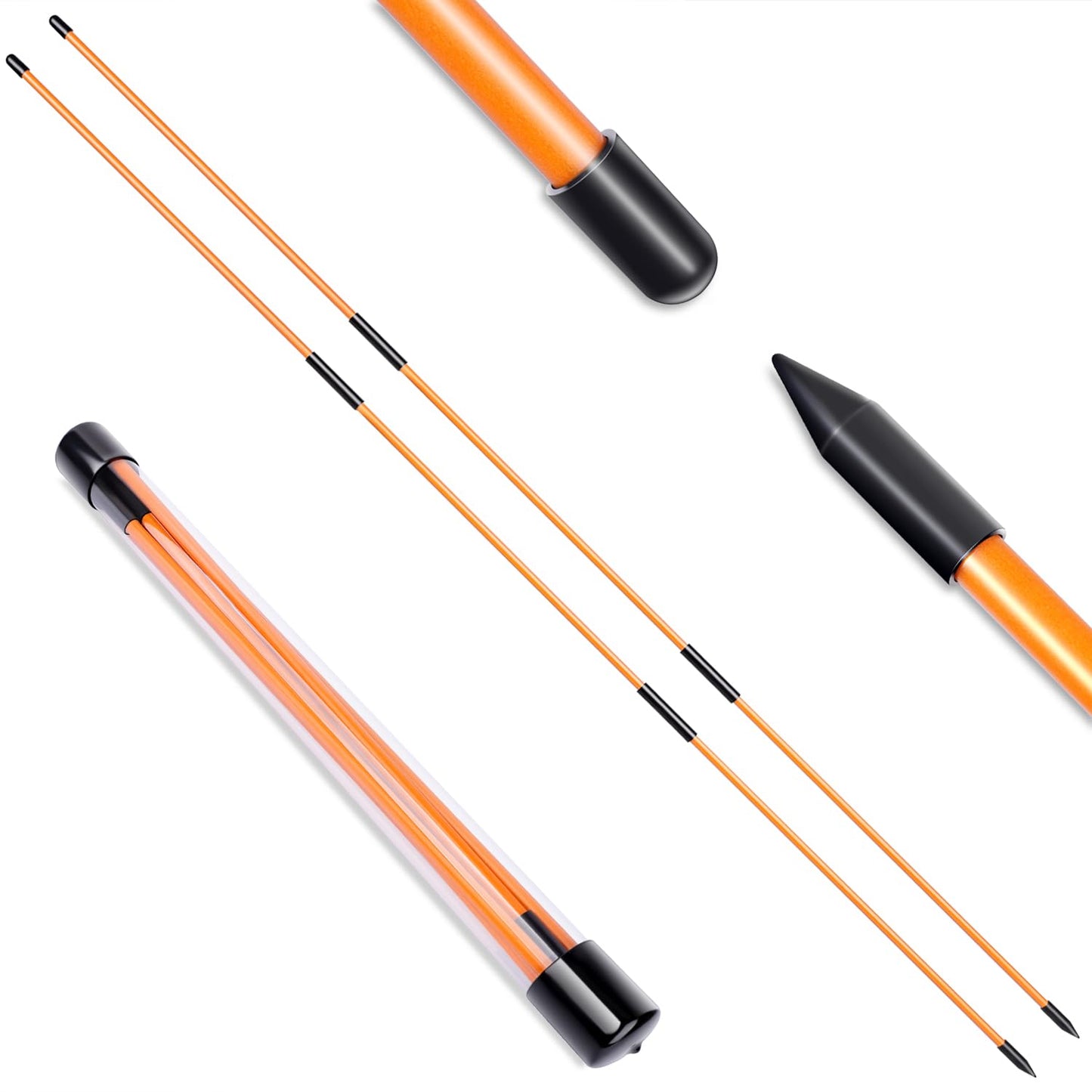 ALIGNPRO Foldable Alignment Sticks (2-Pack) — See Your Stance. Fix Your Aim.
